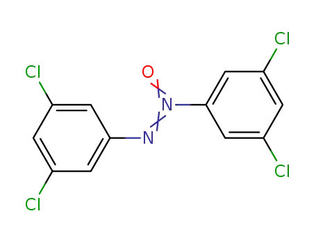 Molecular Structure of 60930-56-5 (3,5,3',5'-tetrachloroazoxybenzene)