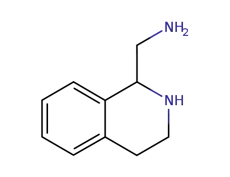 Molecular Structure of 84500-70-9 (1-Isoquinolinemethanamine, 1,2,3,4-tetrahydro-)