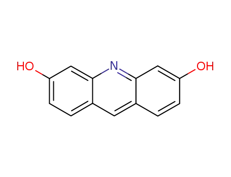Molecular Structure of 43129-74-4 (acridine-3,6-diol)