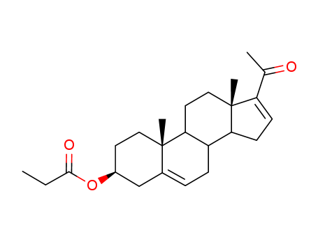 Pregna-5,16-dien-20-one,3-(1-oxopropoxy)-, (3b)- (9CI)