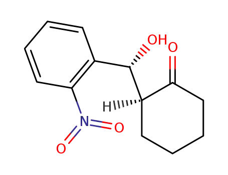 Cyclohexanone, 2-[(R)-hydroxy(2-nitrophenyl)methyl]-, (2S)-
