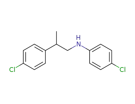 4-chloro-N-(2-(4-chlorophenyl)propyl)aniline