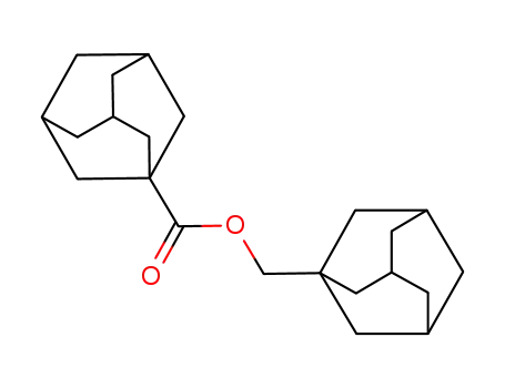 Molecular Structure of 78679-70-6 ((1-adamantanyl)methyl 1-adamantanecarboxylate)