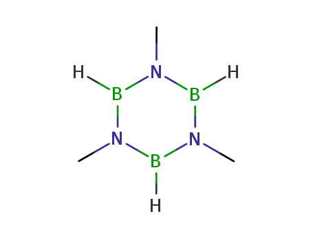 Molecular Structure of 1004-35-9 (1,3,5-TRIMETHYLBORAZINE)