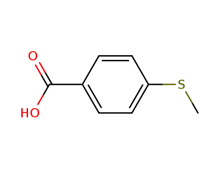 Molecular Structure of 562836-64-0 (4-(Methylthio)benzoic acid)