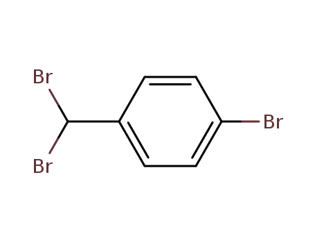 Molecular Structure of 62247-77-2 (1-bromo-4-(dibromomethyl)benzene)