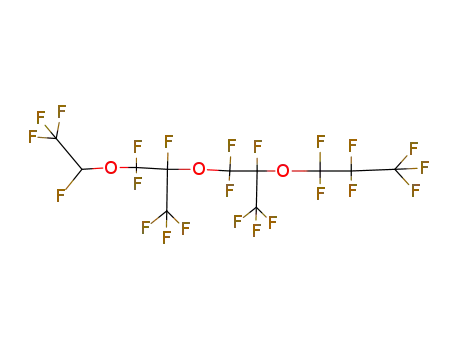 Molecular Structure of 3330-16-3 (2H-PERFLUORO-5,8-DIMETHYL-3,6,9-TRIOXADODECANE)