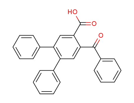 5'-benzoyl-<i>o</i>-terphenyl-4'-carboxylic acid