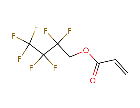 Molecular Structure of 424-64-6 (1H,1H-HEPTAFLUOROBUTYL ACRYLATE)