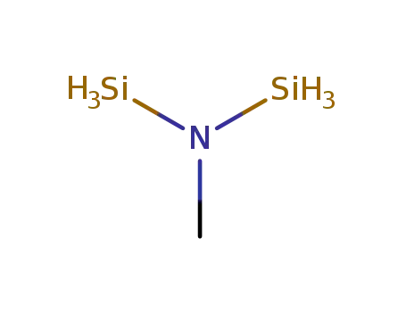 Molecular Structure of 4459-06-7 (N-methyl-N-silylsilanamine)