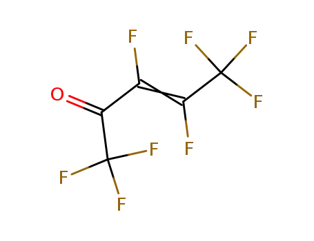 Molecular Structure of 76944-21-3 (perfluoro-2-pentene-4-one)