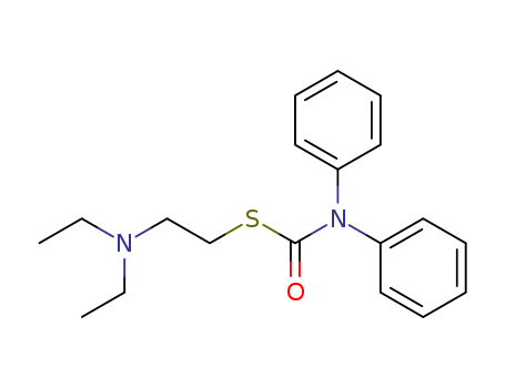 Carbamothioic acid,N,N-diphenyl-, S-[2-(diethylamino)ethyl] ester
