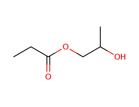 Molecular Structure of 54541-19-4 (2-hydroxypropyl propionate)