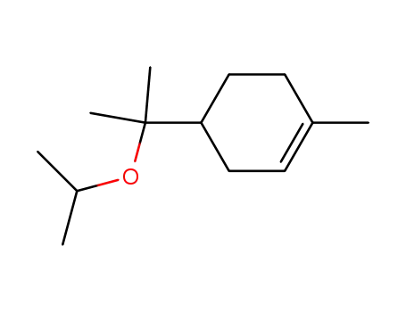 Molecular Structure of 27153-55-5 (4-(1-isopropoxy-1-methylethyl)-1-methyl-cyclohexene)