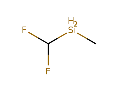 Molecular Structure of 142208-16-0 (Silane, (difluoromethyl)methyl-)