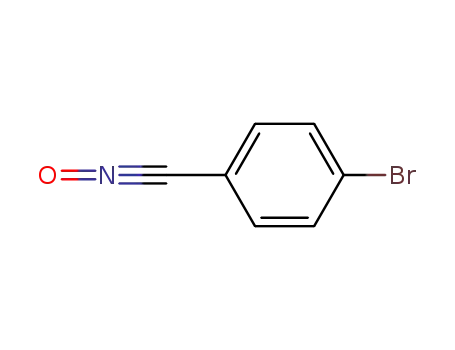 Molecular Structure of 42811-75-6 (Benzonitrile, 4-bromo-, N-oxide)