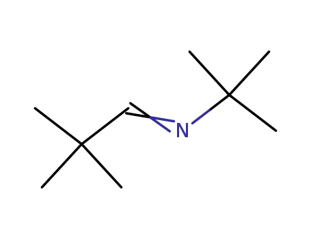 Molecular Structure of 1432-48-0 (N-tert-Butyl-2,2-dimethylpropane-1-imine)