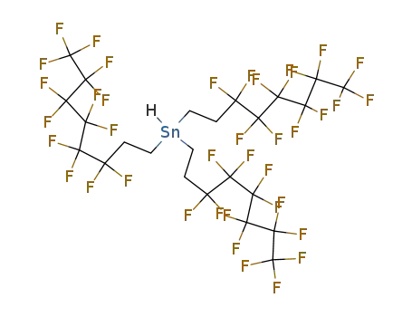 Tris(3,3,4,4,5,5,6,6,7,7,8,8,8-tridecafluorooctyl)tin hydride