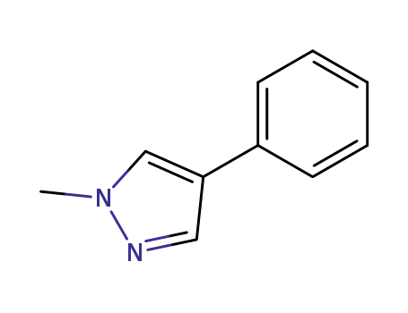 Molecular Structure of 10199-69-6 (1H-Pyrazole, 1-methyl-4-phenyl-)