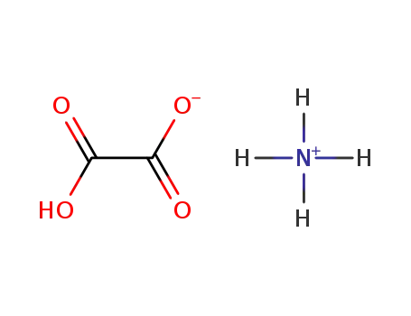 Molecular Structure of 5972-72-5 (AMMONIUM BIOXALATE MONOHYDRATE)