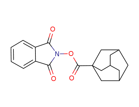 Molecular Structure of 118334-83-1 (1,3-dioxoisoindolin-2-yl (3r,5r,7r)-adamantane-1- carboxylate)