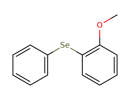 Molecular Structure of 80448-00-6 (Benzene, 1-methoxy-2-(phenylseleno)-)
