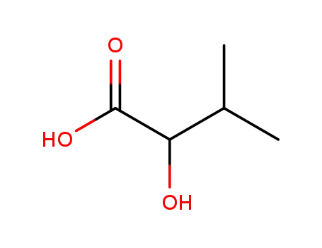 Molecular Structure of 4026-18-0 (2-HYDROXY-3-METHYLBUTYRIC ACID)