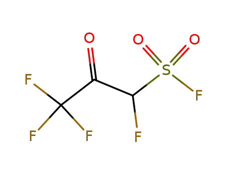Molecular Structure of 80703-30-6 (1-hydrotetrafluoropropan-2-one-1-sulfonyl fluoride)