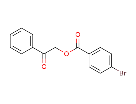 4-Bromobenzoic acid phenacyl ester
