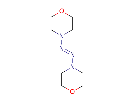Molecular Structure of 57902-11-1 (N,N'-bis(morpholino)diazene)