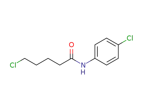 Molecular Structure of 27471-36-9 (5-chloro-N-(4-chlorophenyl)pentanamide)