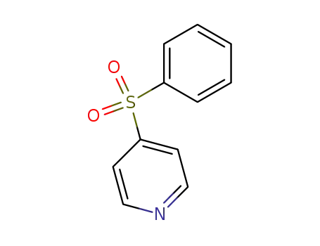 Molecular Structure of 39574-19-1 (4-benzenesulfonyl-pyridine)