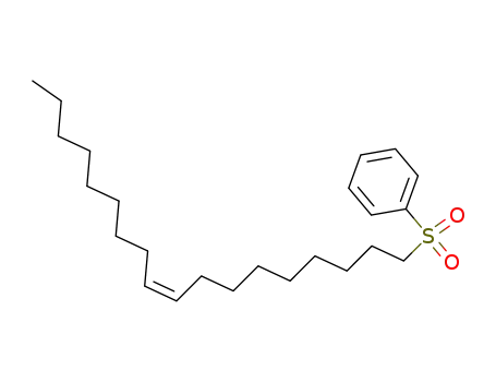 Molecular Structure of 58760-79-5 (Benzene, (9-octadecenylsulfonyl)-, (Z)-)