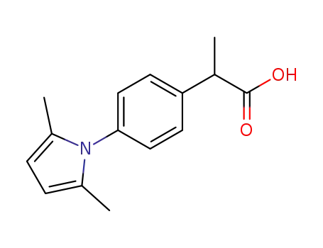 2-<4-(2,5-dimethylpyrrol-1-yl)phenyl>propanoic acid