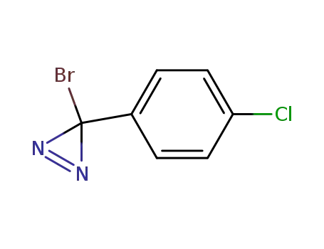 3H-Diazirine, 3-bromo-3-(4-chlorophenyl)-