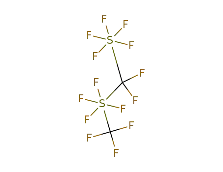 Molecular Structure of 1543-46-0 (pentafluorothiodifluoromethyl-trifluoromethylsulfurtetrafluoride)
