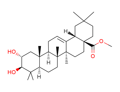 Olean-12-en-28-oicacid, 2,3-dihydroxy-, methyl ester, (2a,3b)-