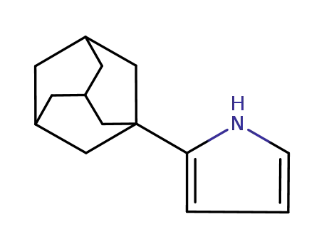 Molecular Structure of 912361-56-9 (2-(Adamantan-1-yl)-1H-pyrrole)