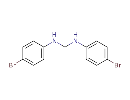 <i>N</i>,<i>N</i>'-bis-(4-bromo-phenyl)-methylenediamine