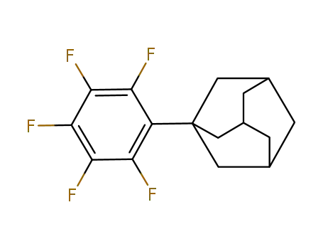 Molecular Structure of 74867-23-5 (1-(perfluorophenyl)adamantane)