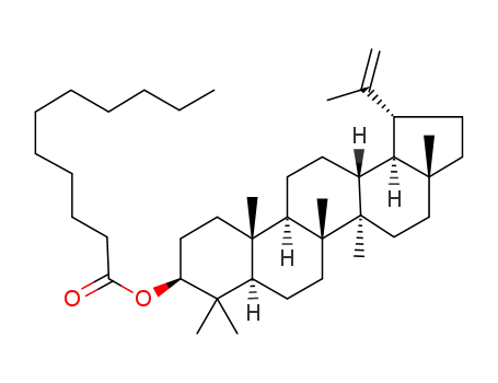 Molecular Structure of 1375064-00-8 (lup-20(29)-en-3β-ol undecanoate)