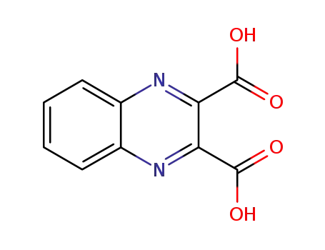 Molecular Structure of 6924-99-8 (quinoxaline-2,3-dicarboxylic acid)