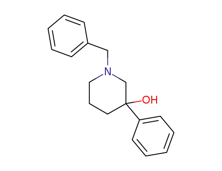 Molecular Structure of 58879-07-5 (1-benzyl-3-phenylpiperidin-3-ol)