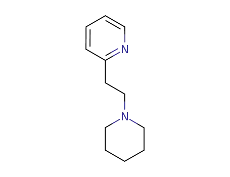 Molecular Structure of 5452-83-5 (1-[2-(2-PYRIDYL)ETHYL]PIPERIDINE)