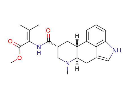 Molecular Structure of 88299-12-1 (dihydrolysergyldehydrovaline methyl ester)