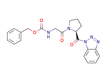 Molecular Structure of 1380332-68-2 (Cbz-glycyl-(L)-prolyl benzotriazole)