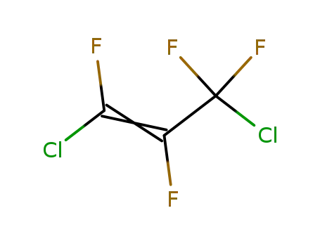 Molecular Structure of 431-59-4 (1-Propene, 1,3-dichloro-1,2,3,3-tetrafluoro-)