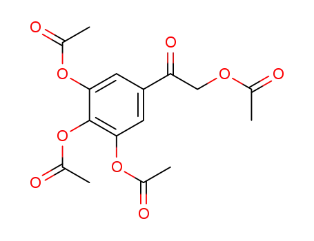 5-(2-Acetoxyacetyl)benzene-1,2,3-triyl triacetate