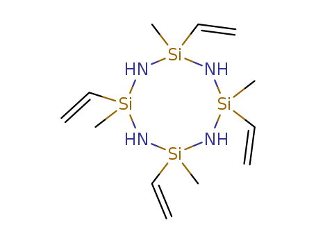 2,4,6,8-tetrakis(ethenyl)-2,4,6,8-tetramethyl-1,3,5,7,2,4,6,8-tetrazatetrasilocane cas no. 5162-63-0 98%