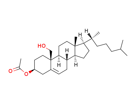 Molecular Structure of 750-59-4 (19-HYDROXYCHOLESTEROL 3-ACETATE)